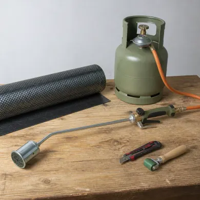 Газовая горелка, баллон 50 л, шланг 20 м., редуктор