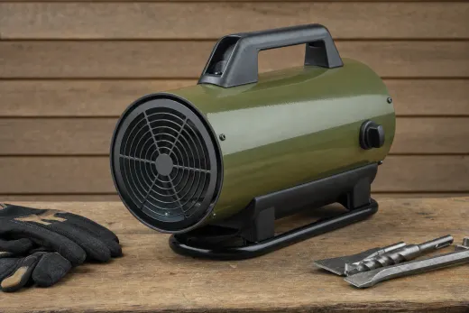 Пушка тепловая газов