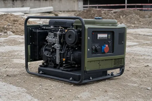 Дизельный генератор Atlas Copco QIS 580 (400 кВт)
